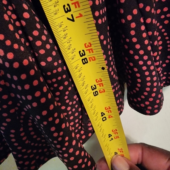 London Times Midi Sheath Elegant Swirl Pattern Sleeveless Dress Size 6 Tie Belt - Picture 10 of 12